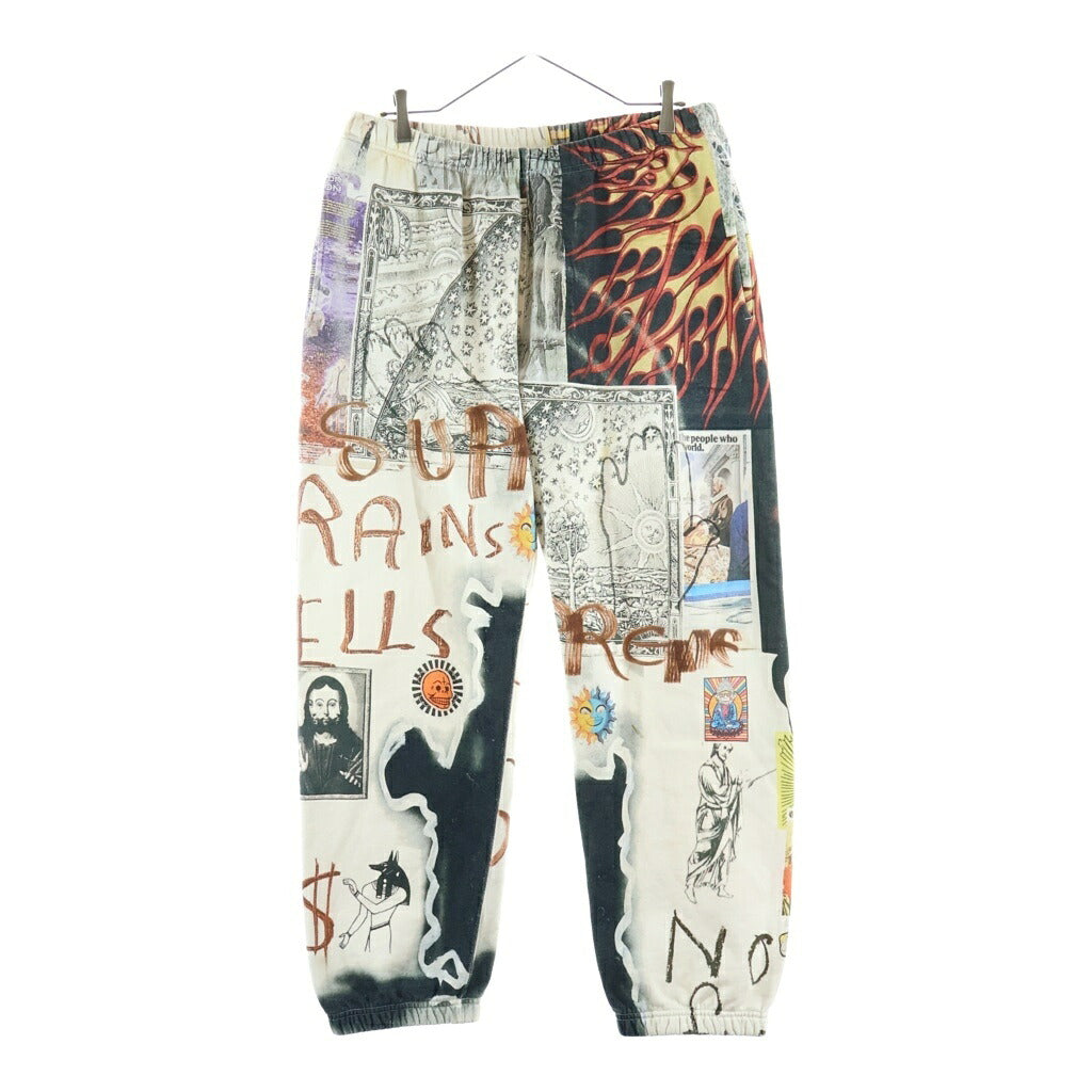 SUPREME(シュプリーム) 20AW LSD Spells Sweatpant スペル総柄プリント スウェットパンツ マルチカラー