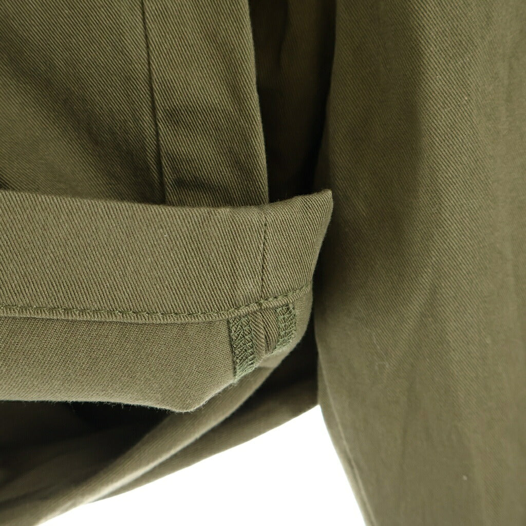 UNDERCOVER(アンダーカバー) 26SS フロントグラフィックプリント コットンイージーパンツ カーキ UP1F9501-1