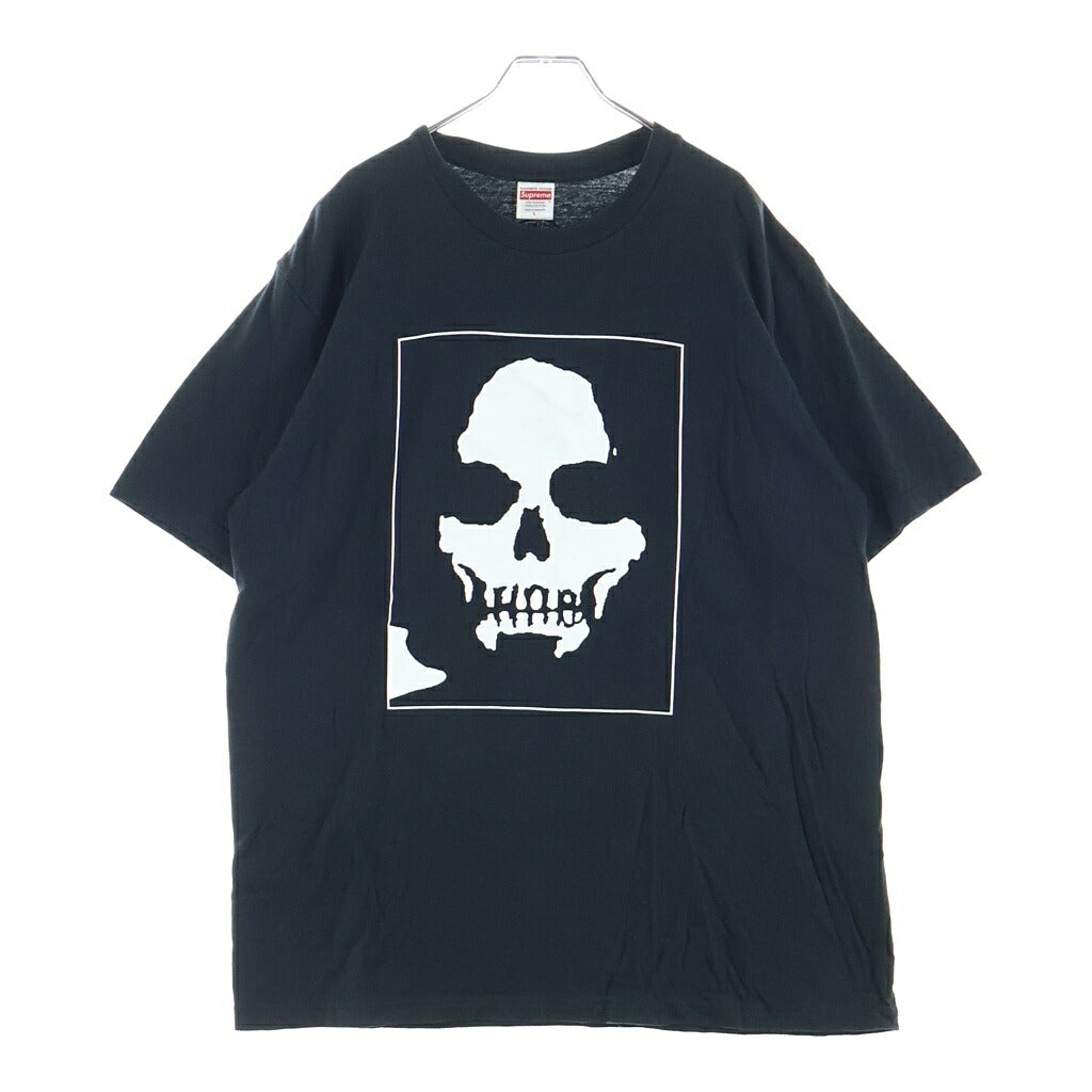 SUPREME(シュプリーム) 25AW ×NUMBER NINE Manson Tee ナンバーナイン マンソン プリントTシャツ 半袖クルーネックカットソー ブラック