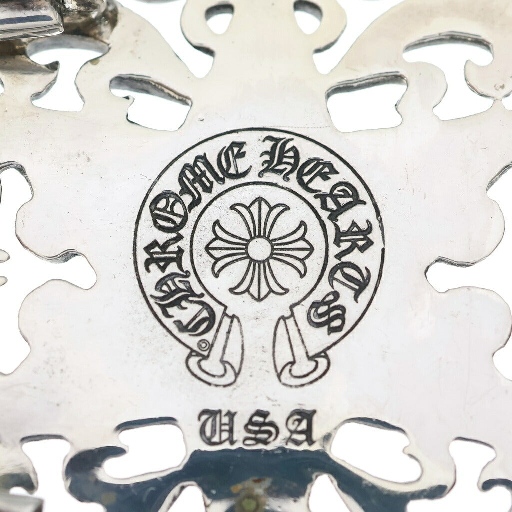 CHROME HEARTS(クロムハーツ) BUCKL OVAL EXLG STAR バックルオーバルスター エクストララージ シルバー