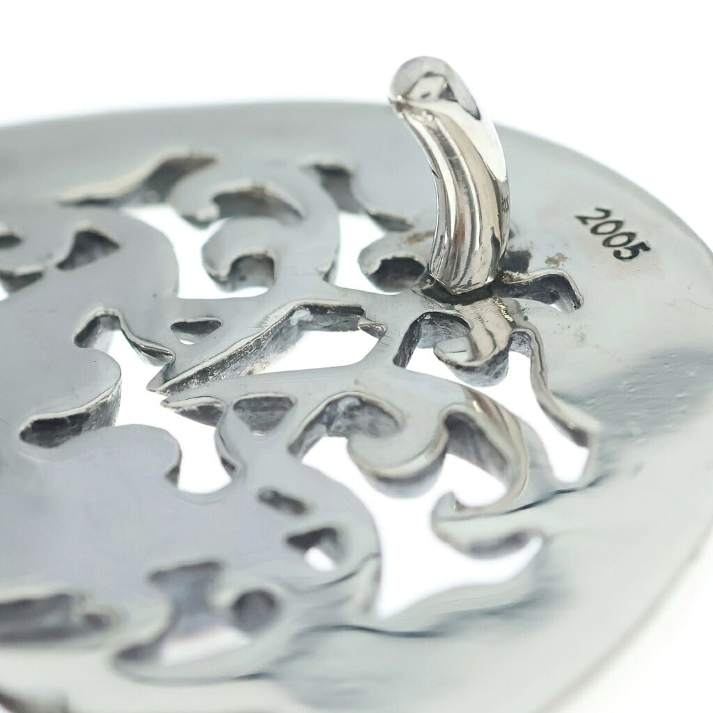 CHROME HEARTS(クロムハーツ) BUCKL OVAL EXLG STAR バックルオーバルスター エクストララージ シルバー