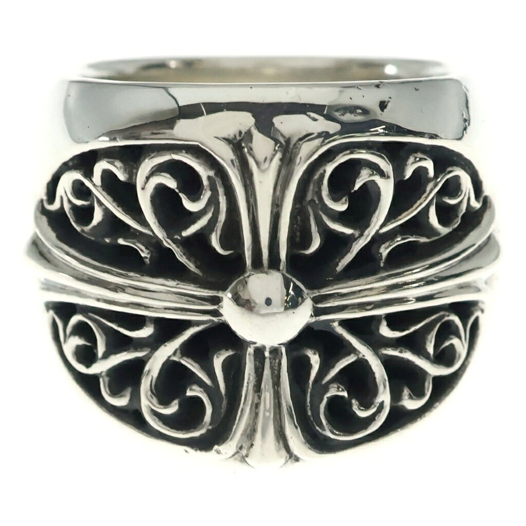 CHROME HEARTS(クロムハーツ) CLASSIC OVAL クラシックオーバルクロス リング シルバー BCA340