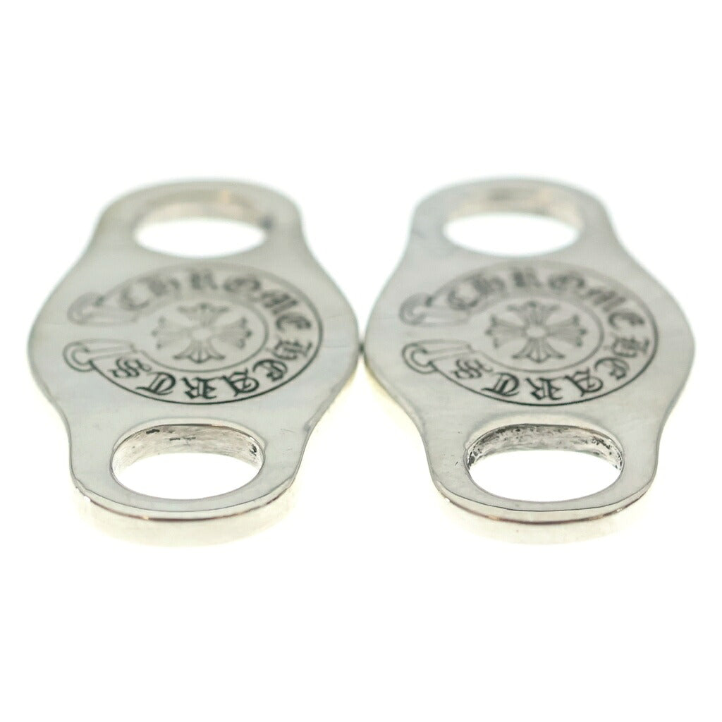 CHROME HEARTS(クロムハーツ) SHOELACE SET V1 シューレース デュブレ 2個セット シルバー BCA313