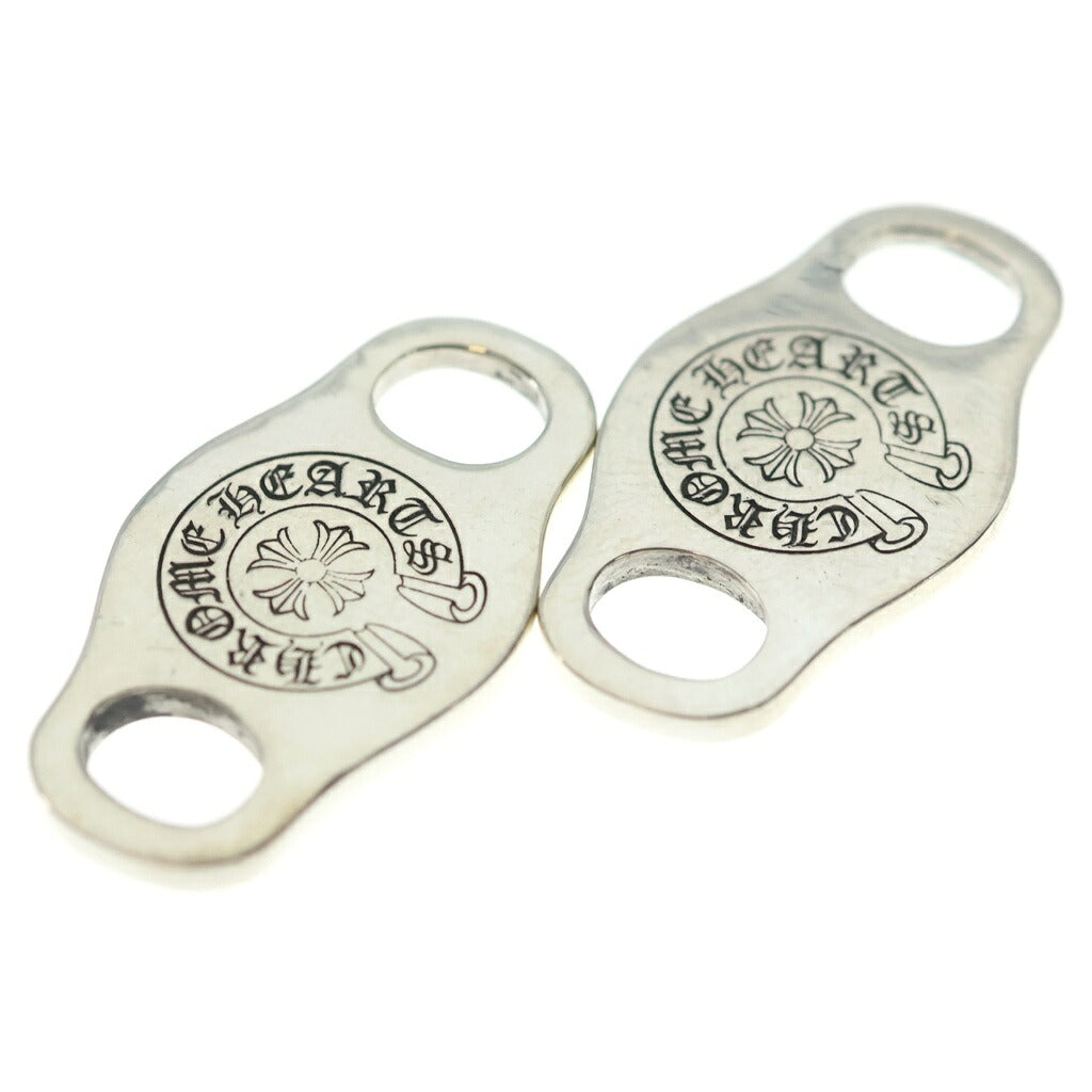 CHROME HEARTS(クロムハーツ) SHOELACE SET V1 シューレース デュブレ 2個セット シルバー BCA313