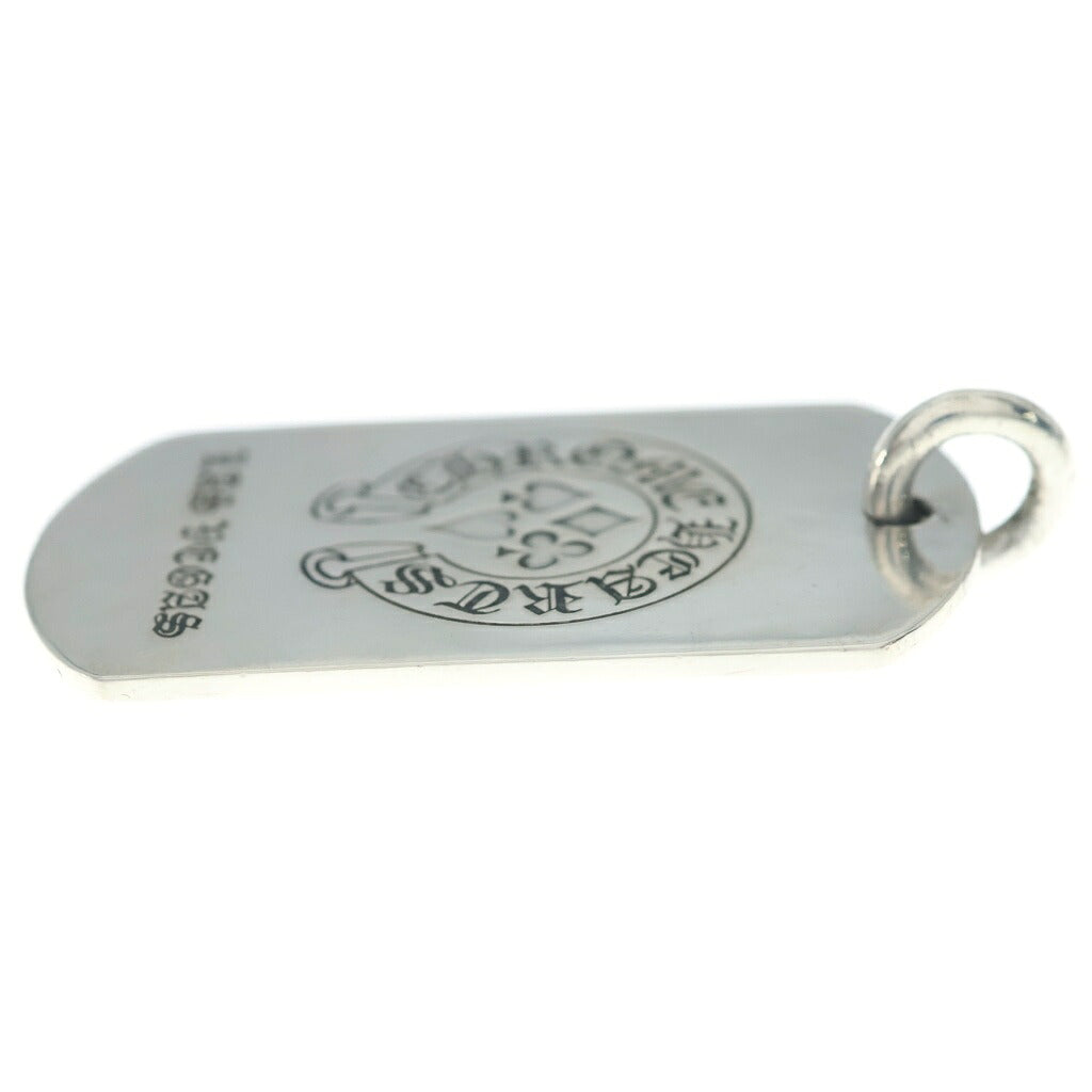 CHROME HEARTS(クロムハーツ) D TAG LRG LTD LAS VEGAS ラスベガス限定 ラージドッグタグ ネックレストップ シルバー