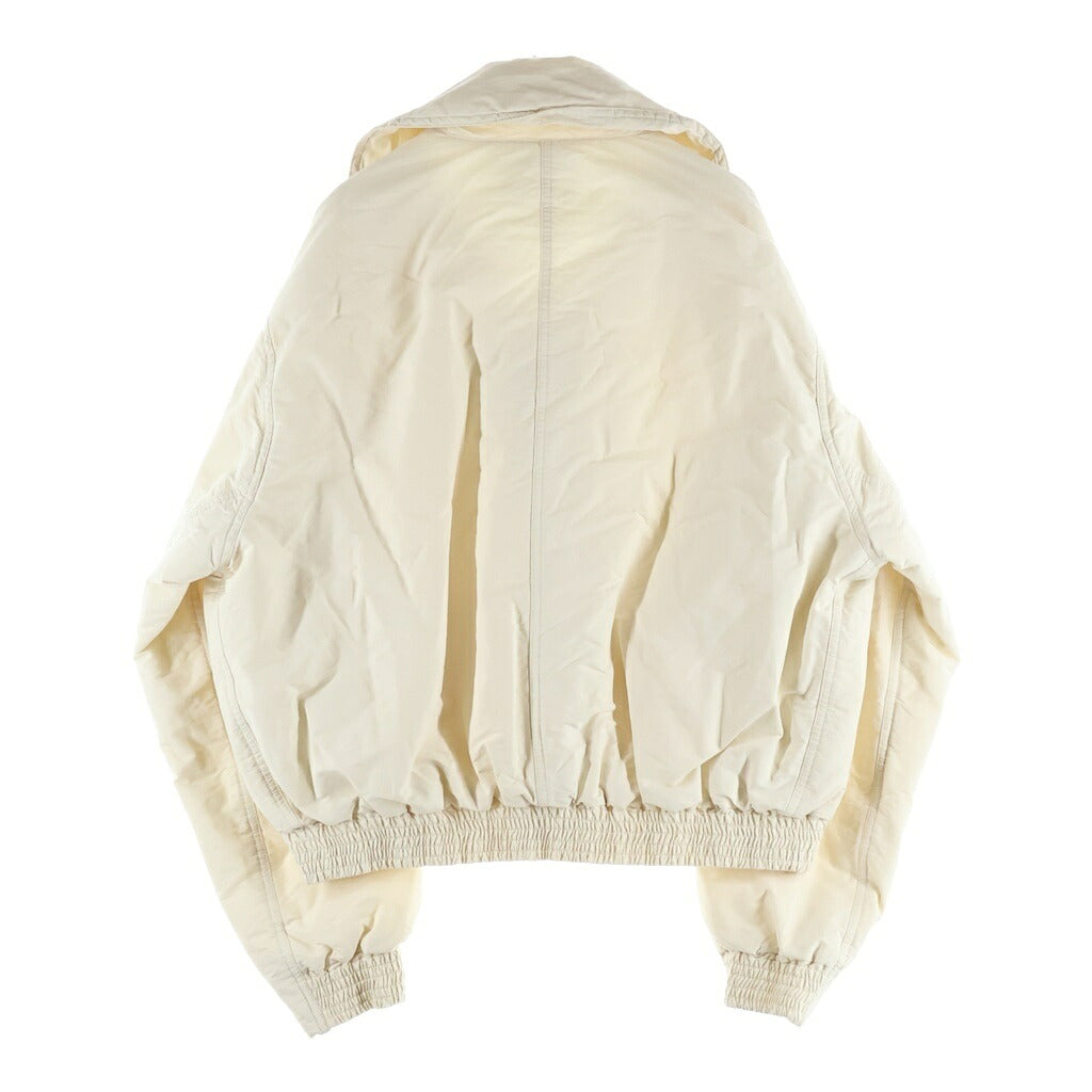 YOKE(ヨーク) 25AW ×KATHARINE HAMNETT RECYCLE POLYESTER SHORT BLOUSON キャサリン ハムネット リサイクル ポリエステル ショートジャケット ブルゾン アイボリー YK25FW01129B-KH
