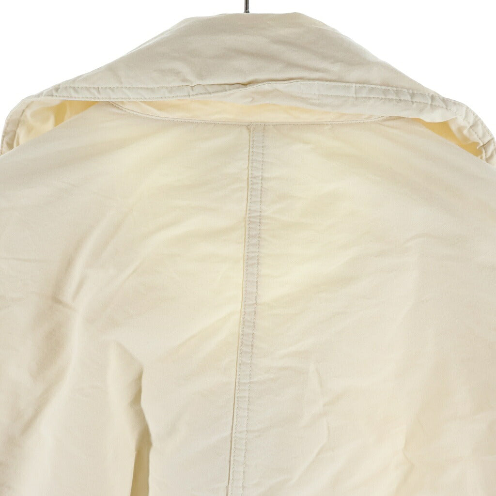 YOKE(ヨーク) 25AW ×KATHARINE HAMNETT RECYCLE POLYESTER SHORT BLOUSON キャサリン ハムネット リサイクル ポリエステル ショートジャケット ブルゾン アイボリー YK25FW01129B-KH