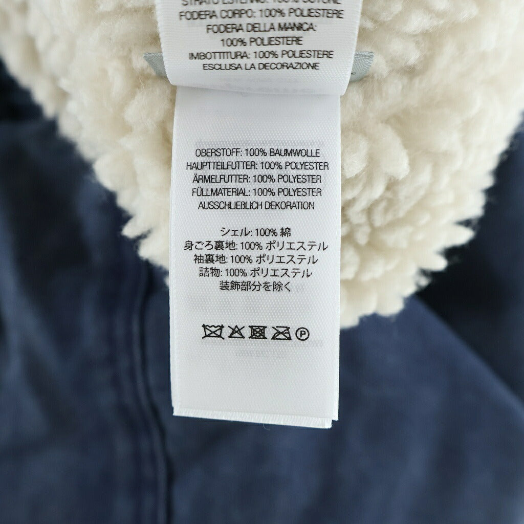 SUPREME(シュプリーム) 25AW Faux Shearling Lined Bomber Jacket Navy フェイクシアリング ラインド ボンバー ジャケット ネイビー