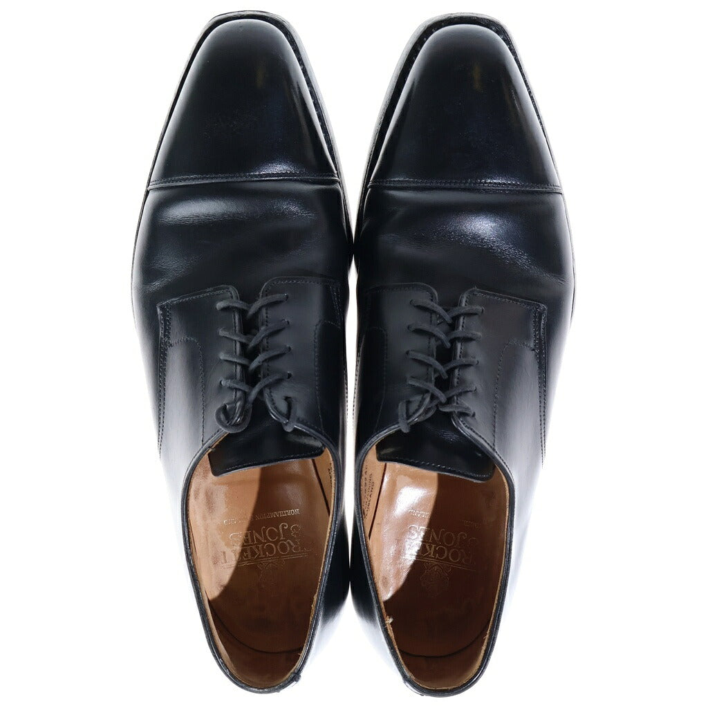 Crockett&Jones(クロケットアンドジョーンズ) NORWICH ノーリッチ 外羽根 ストレートチップ レザー ドレスシューズ ブラック 25140A