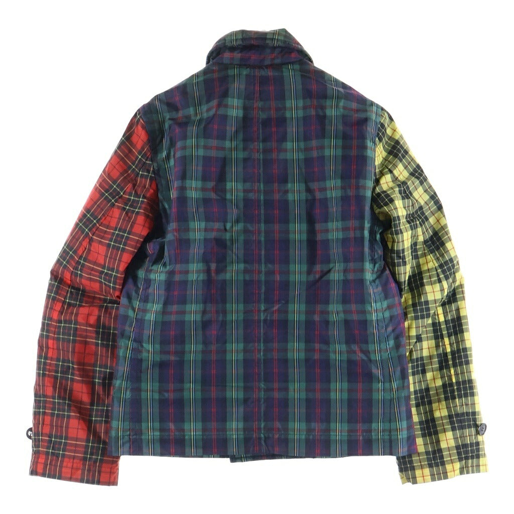 COMME des GARCONS SHIRT(コムデギャルソンシャツ) タータンチェック 中綿ダブルブレストジャケット マルチカラー W18902