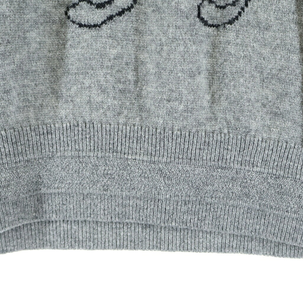 UNDERCOVER(アンダーカバー) 17AW Girl Sweater ガール クルーネックニット セーター グレー UCT4903-2
