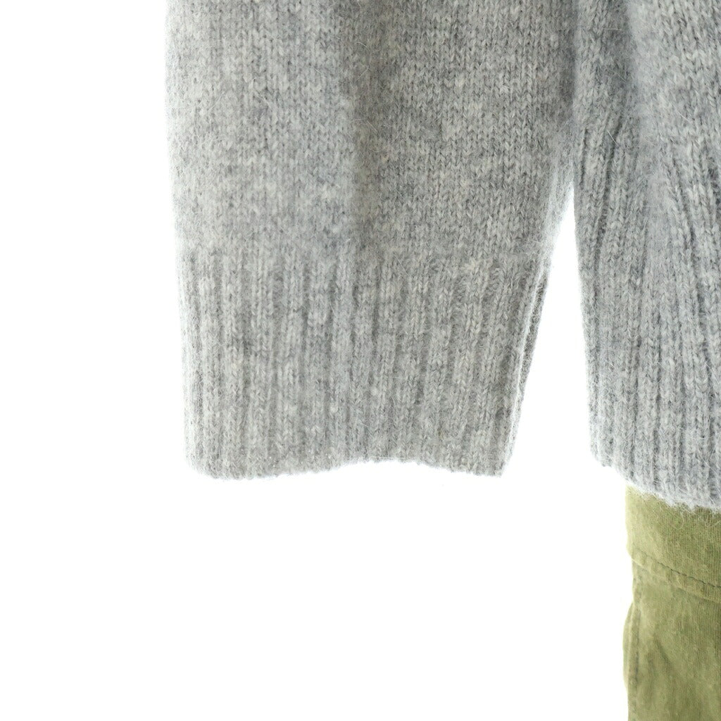 UNDERCOVER(アンダーカバー) 15AW ニットカーディガンドッキング ジョイントコート ジャケット グレー/カーキ UCP1312