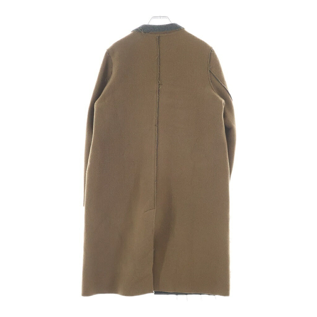 UNDERCOVER(アンダーカバー) 16AW ウール カットオフ チェスターコート ブラウン UCR8301