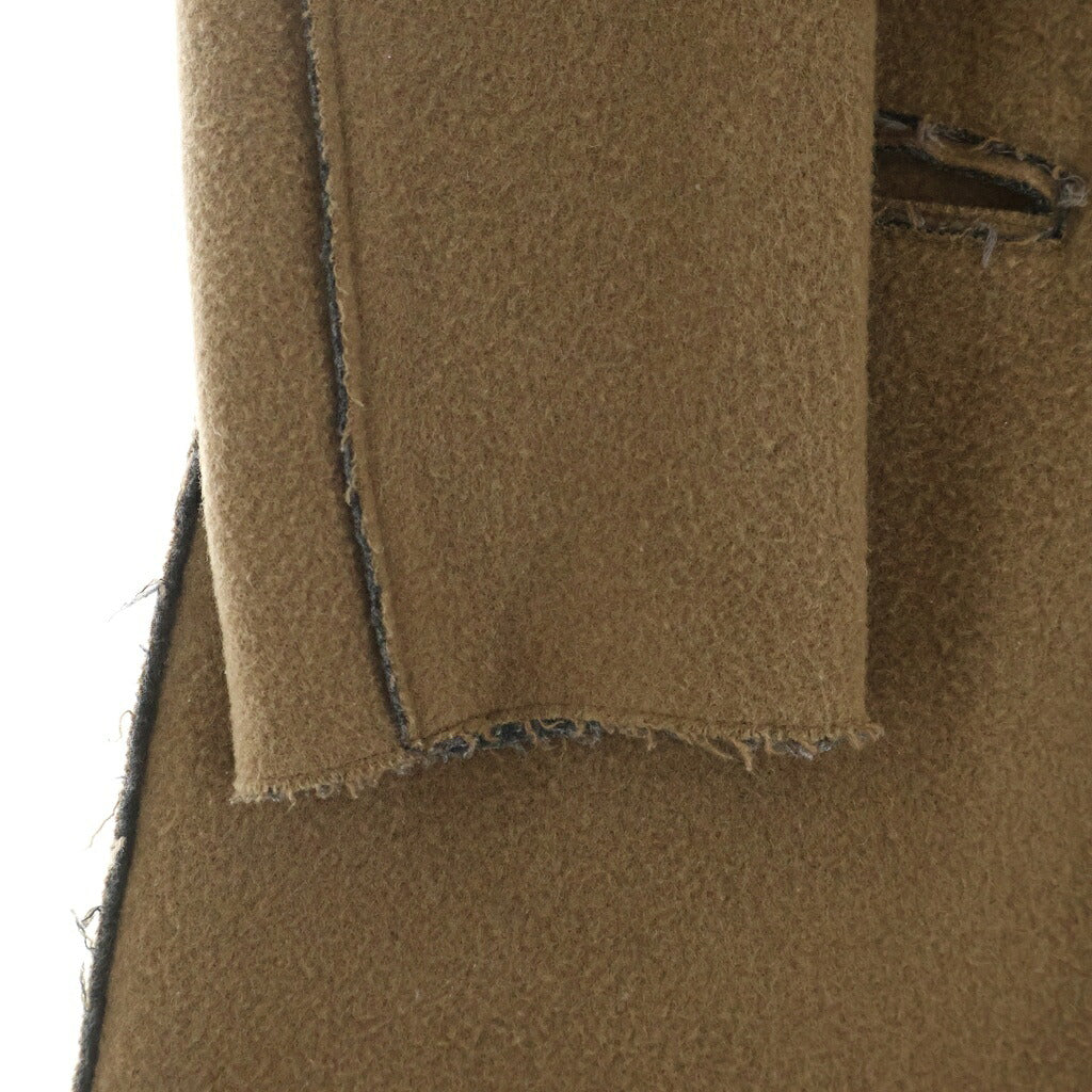 UNDERCOVER(アンダーカバー) 16AW ウール カットオフ チェスターコート ブラウン UCR8301