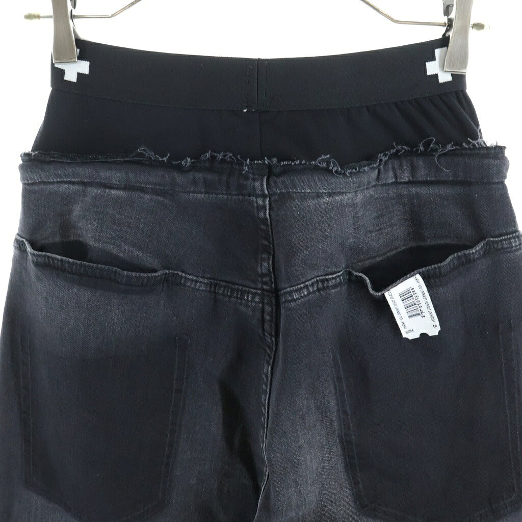 PROTOTYPES(プロトタイプス) REGULAR WAISTBAND JEANS レギュラー ウエストバンド ストレートデニムパンツ ブラック 31PT07DPA01MWBL
