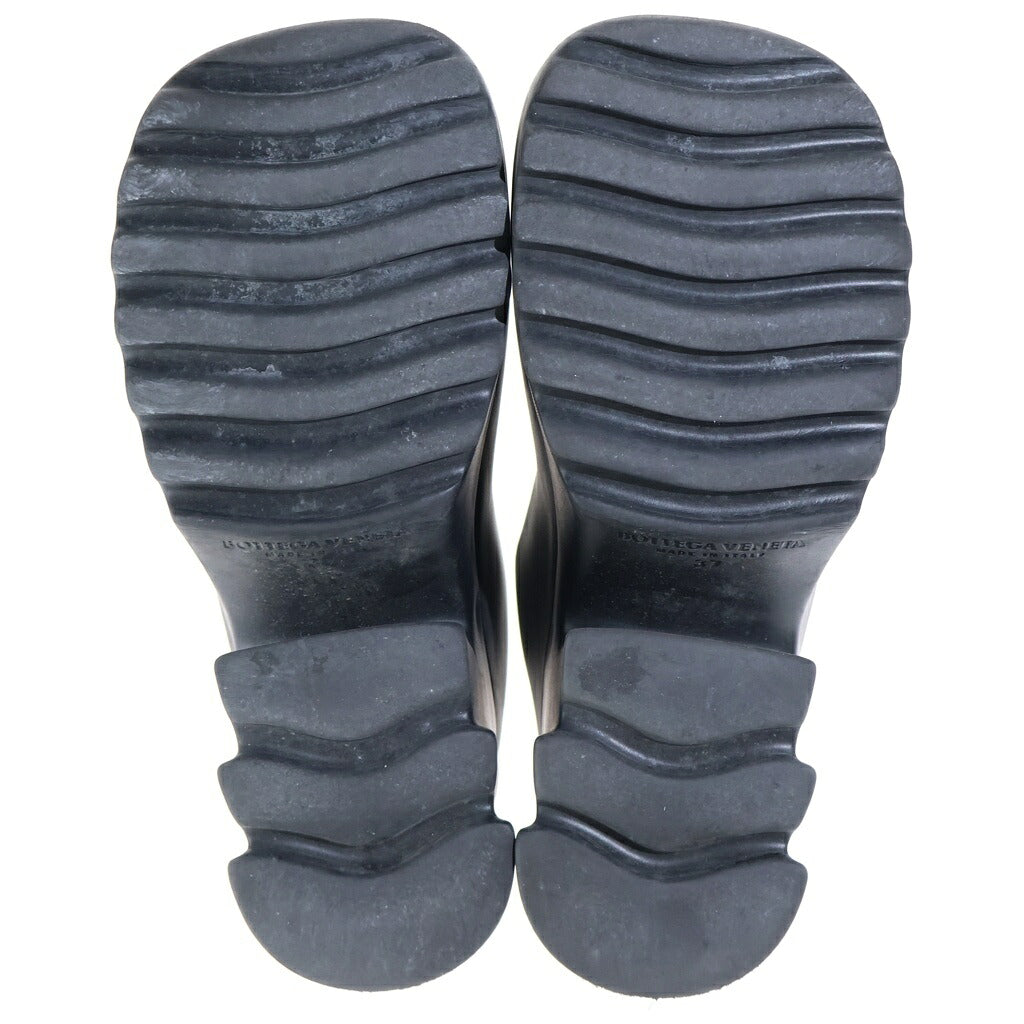 BOTTEGA VENETA(ボッテガヴェネタ) RUBBER FLASH CROG ラバー フラッシュクロッグ ハイヒールサンダル レディース ブラック