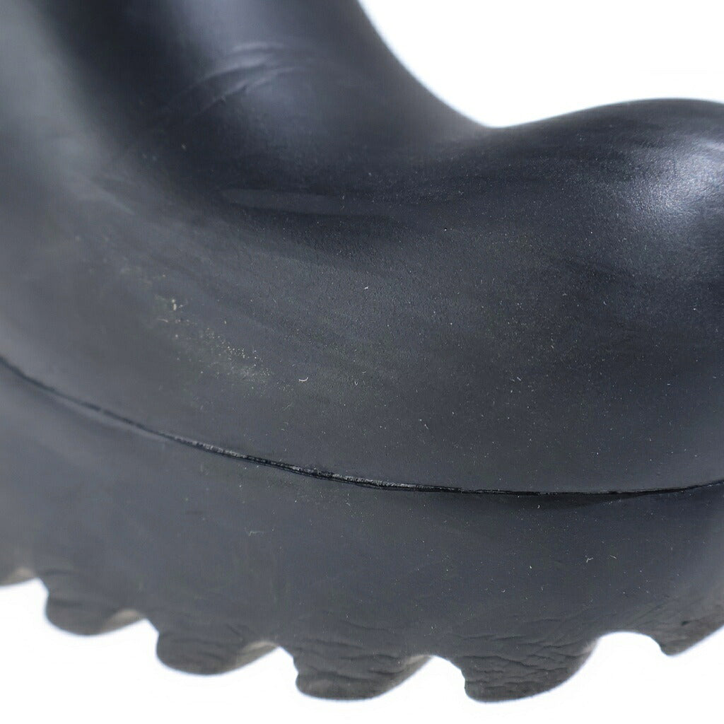 BOTTEGA VENETA(ボッテガヴェネタ) RUBBER FLASH CROG ラバー フラッシュクロッグ ハイヒールサンダル レディース ブラック