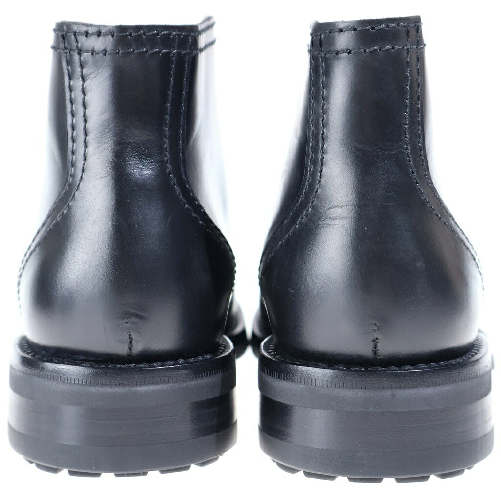 Silvano Mazza(シルバノマッツァ) 97186 MONKEY BOOT イタリア製 レースアップ レザー モンキーブーツ ブラック レディース