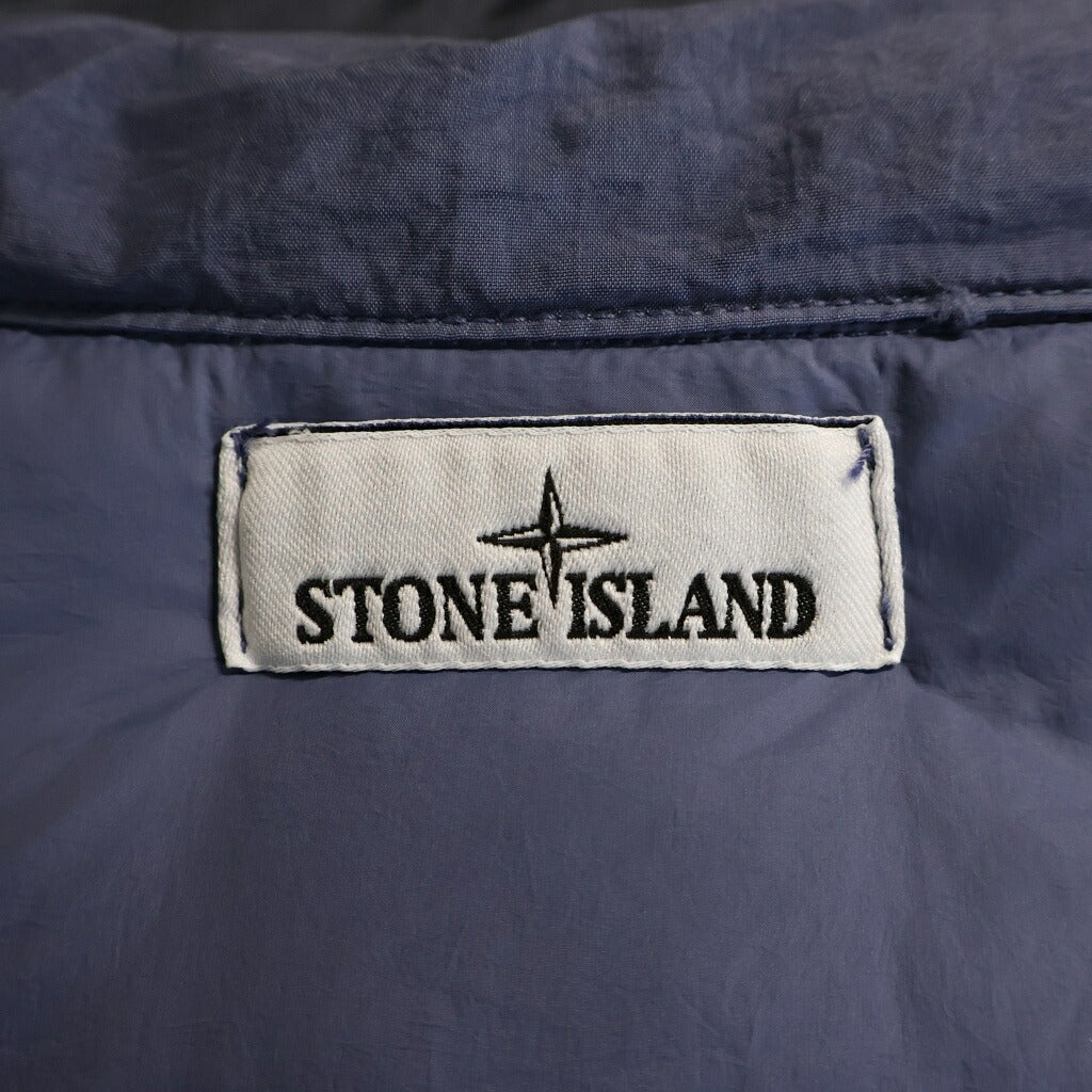 STONE ISLAND(ストーンアイランド) NYLON METAL DOWN JACKET ナイロン メタル フーデッドダウンジャケット ネイビー 811541419