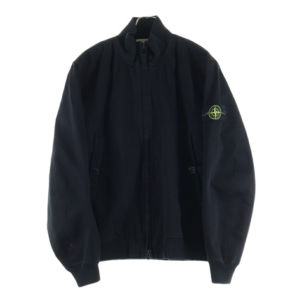STONE ISLAND(ストーンアイランド) COTTON BOMBER JACKET コットン ボンバージャケット ブルゾン ブラック K1S154100012S0034