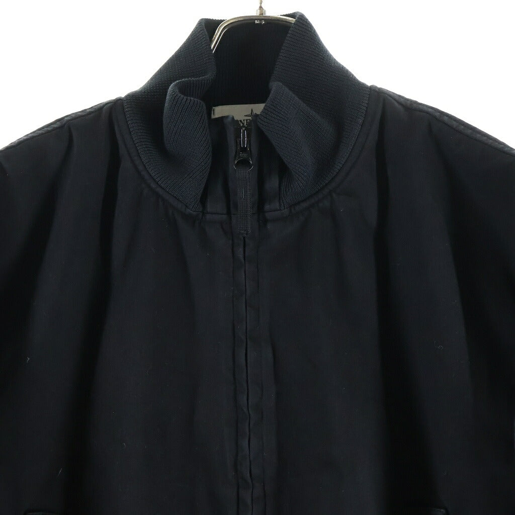 STONE ISLAND(ストーンアイランド) COTTON BOMBER JACKET コットン ボンバージャケット ブルゾン ブラック K1S154100012S0034