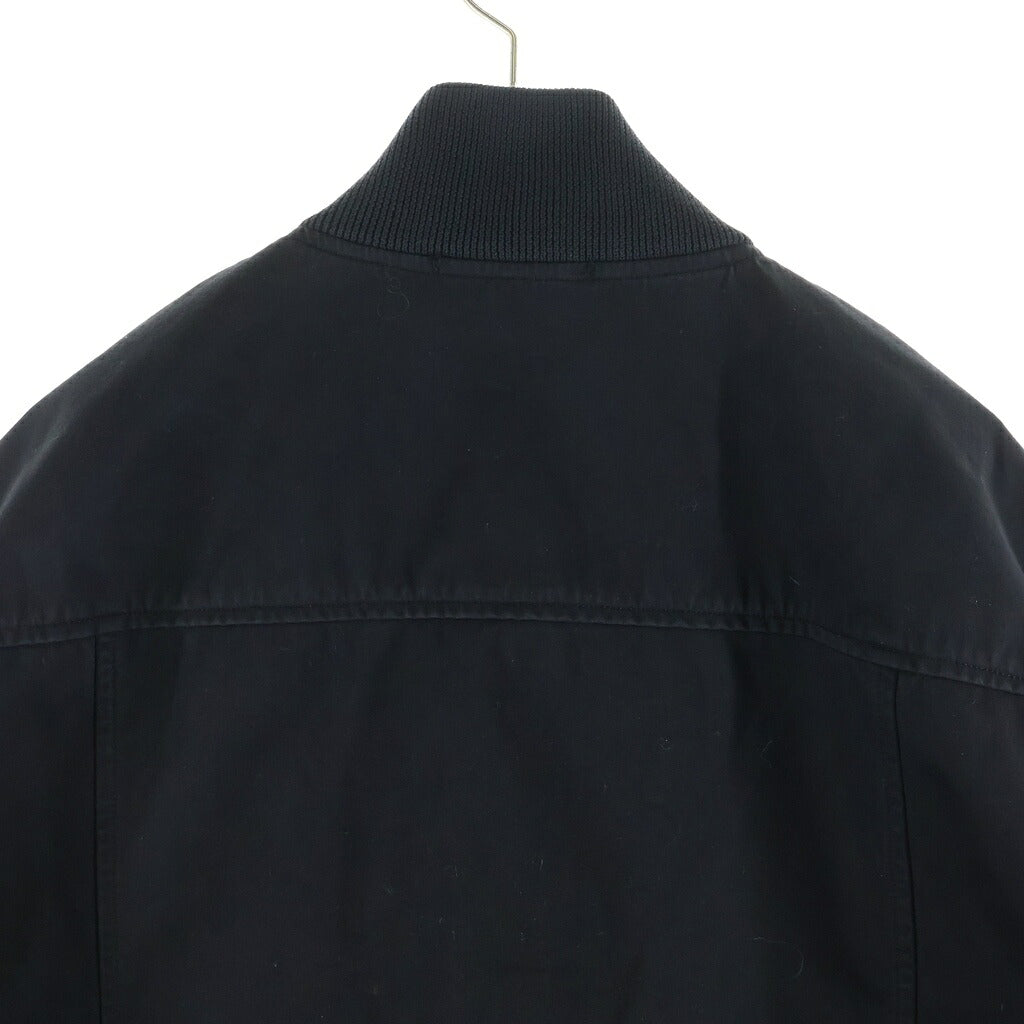 STONE ISLAND(ストーンアイランド) COTTON BOMBER JACKET コットン ボンバージャケット ブルゾン ブラック K1S154100012S0034