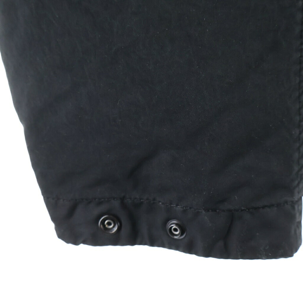 STONE ISLAND(ストーンアイランド) DAVID-TC DOWN PARKA ジップアップ ロゴワッペン フーデッドダウンジャケット ブラック 811541649