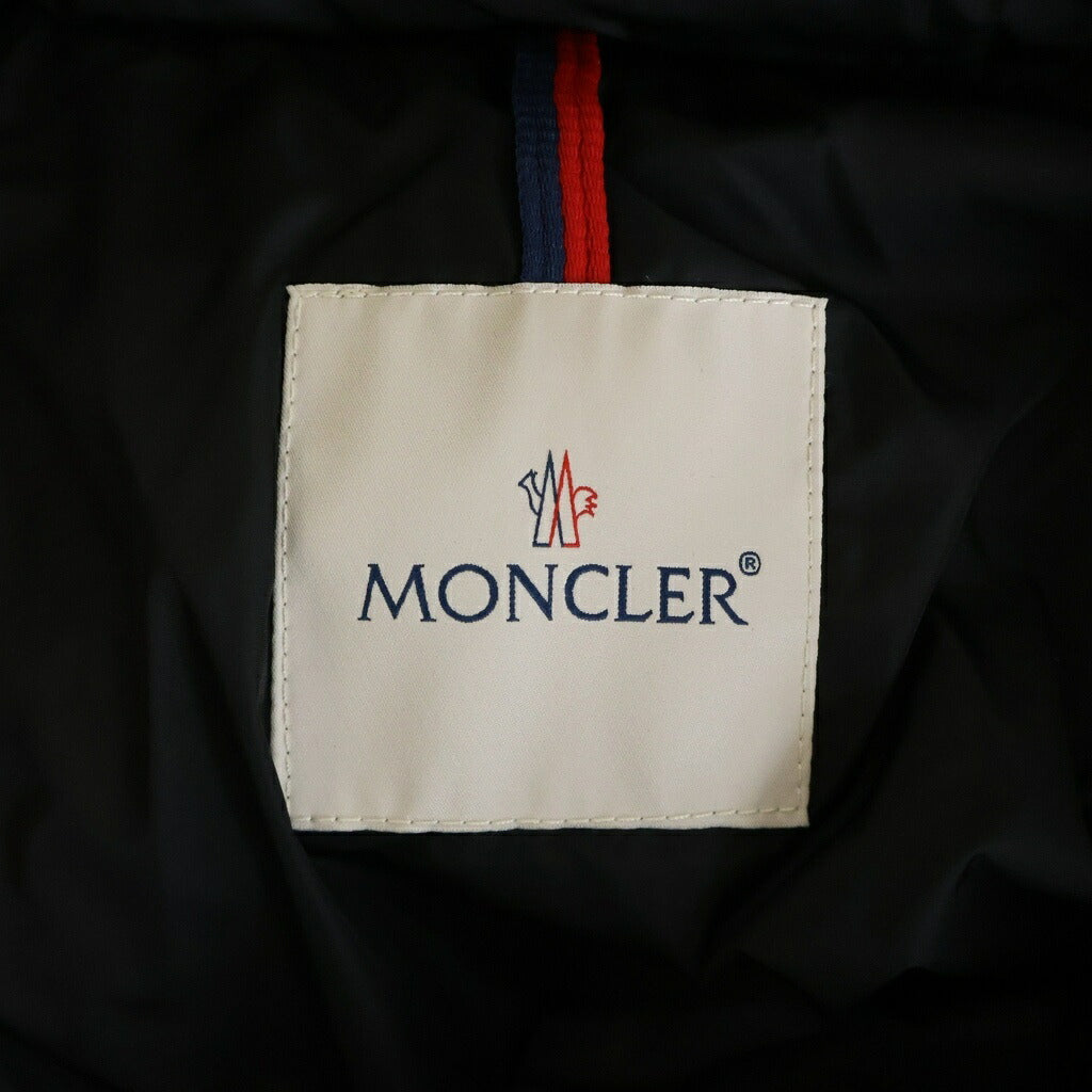 MONCLER(モンクレール) 19AW CLUNY GIUBBOTTO クルーニー ファー フーデッド ジップアップ ダウンコート ジャケット ブラック E20914138025