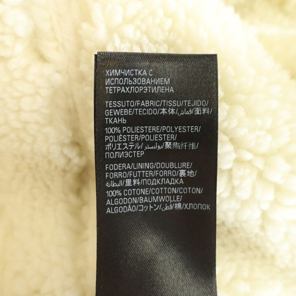 BALENCIAGA(バレンシアガ) 23AW オーバーサイズ ボア トラッカージャケット ホワイト 774376