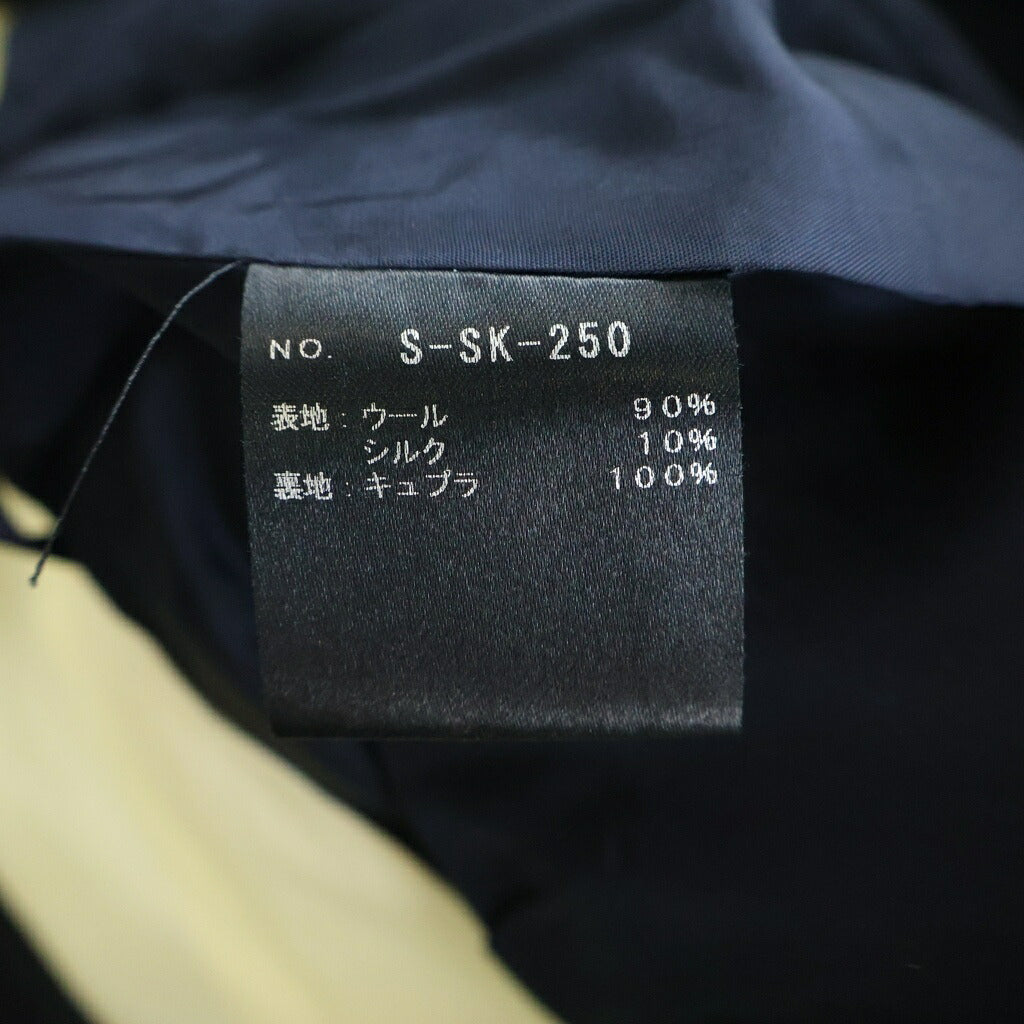 NO BRAND(ノーブランド) SHE TOKYO(シートーキョー) 2タック ジップフライ ワイドパンツ ブラック レディース S-SK-250