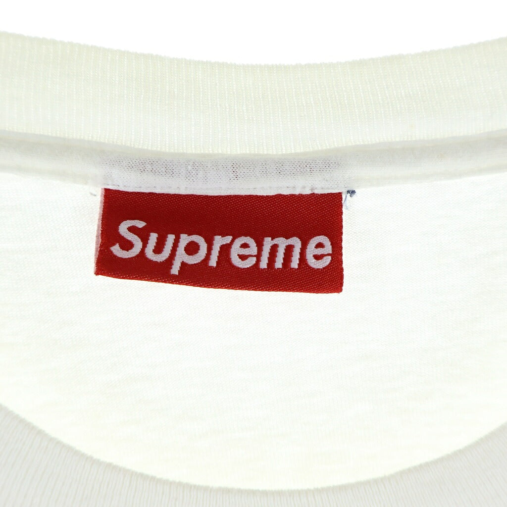 SUPREME(シュプリーム) 96AW Basquiat Tee バスキアプリント クルーネック半袖Tシャツ カットソー ホワイト