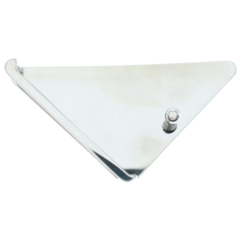 PRADA(プラダ) TRIANGLE LOGO METAL BELT BUCKLE トライアングルロゴ メタルベルトバックル グリーン 2CF014