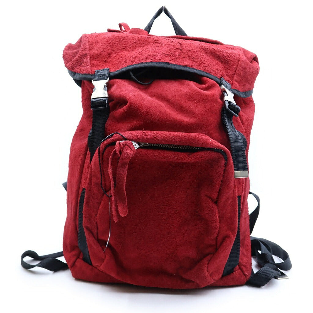 BACK LASH(バックラッシュ) イタリーステアレザーニベ リュック バックパック レッド 229-02