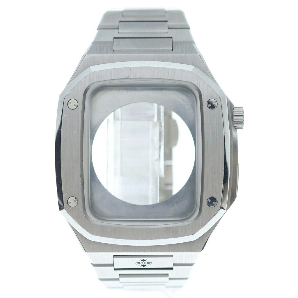 GOLDEN CONCEPT(ゴールデンコンセプト) EV-44 APPLE WATCH CASE ステンレス アップルウォッチケース バンド シルバー