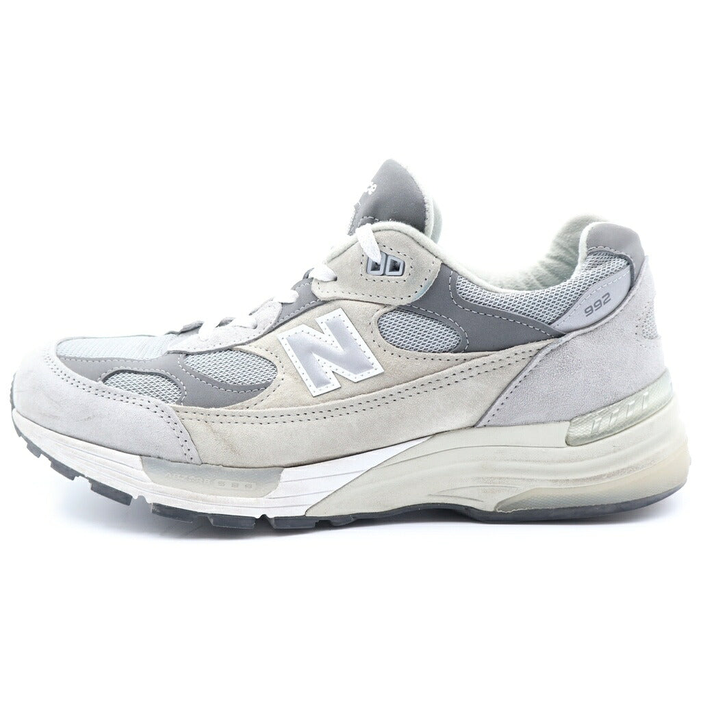 New Balance(ニューバランス) メッシュ ローカットスニーカー グレー US10/28cm U992GY