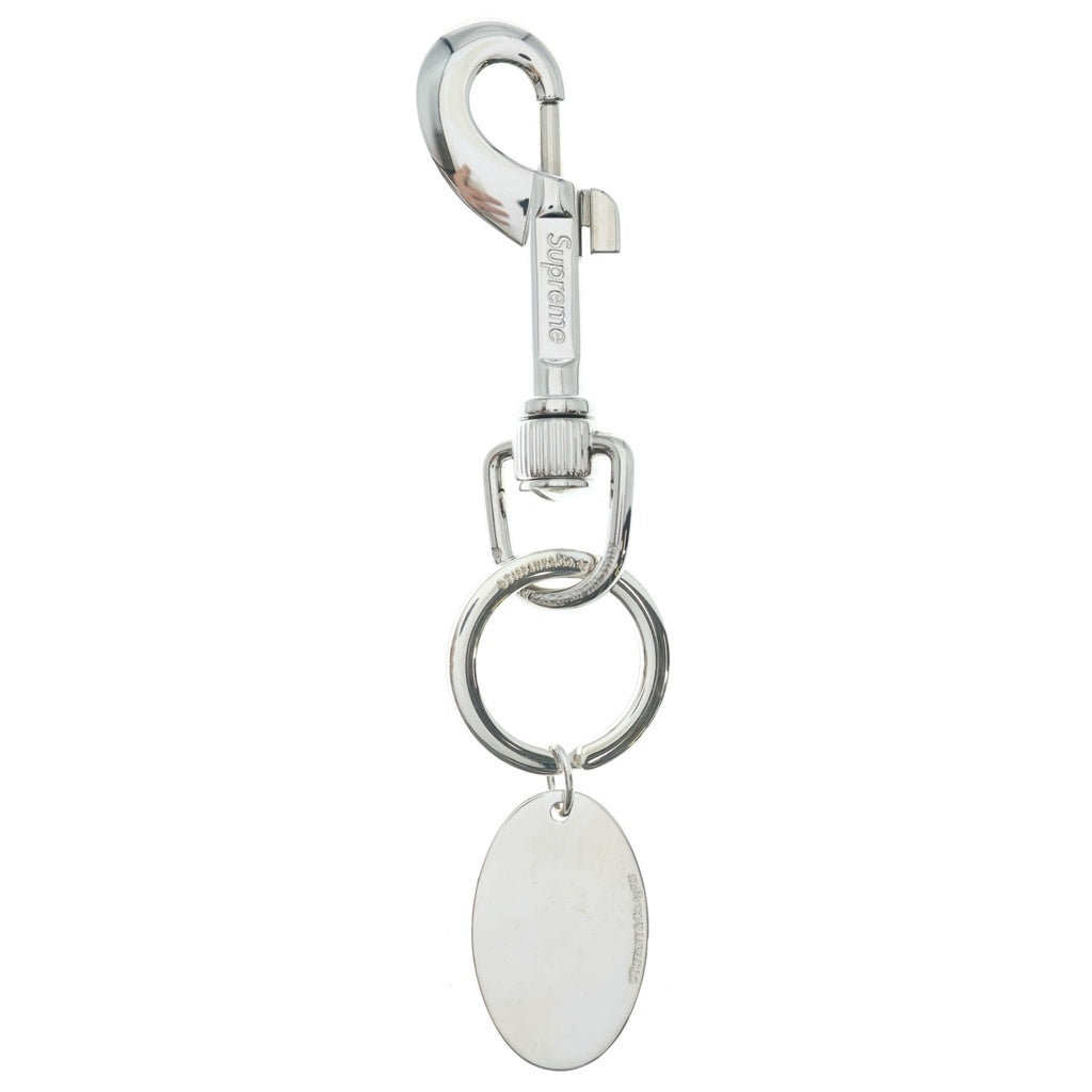 SUPREME(シュプリーム) 21AW ×Tiffany&Co. Return to Tiffany Oval Tag Keyring ティファニー リターントゥティファニー オーバルタグ キーリング シルバー