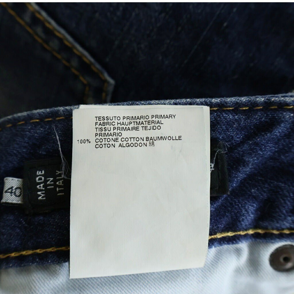 DSQUARED2(ディースクエアード) 13AW スリムフィット ウォッシュ加工 スキニー デニムパンツ インディゴ S72LA0552