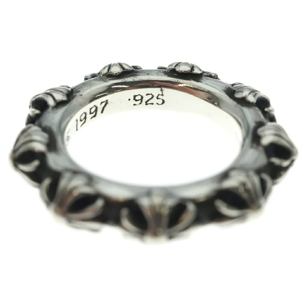 CHROME HEARTS(クロムハーツ) CROSS BAND クロスバンド リング シルバー BCA342