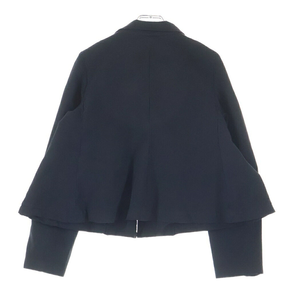 COMME des GARCONS COMME des GARCONS(コムデギャルソンコムデギャルソン) 13SS AD2012 丸襟 ショートテーラードジャケット レディース ブラック RK-J008