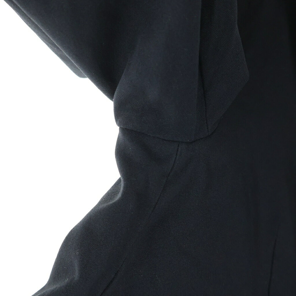 COMME des GARCONS COMME des GARCONS(コムデギャルソンコムデギャルソン) 13SS AD2012 丸襟 ショートテーラードジャケット レディース ブラック RK-J008