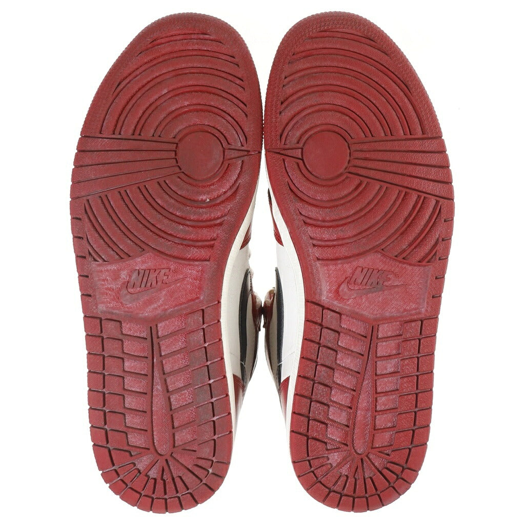 NIKE(ナイキ) AIR JORDAN HIGH OG LOST&FOUND CHICAGO エアジョーダン 1 ロストアンドファウンド シカゴ ハイカットスニーカー レッド/ホワイト/ブラック US12/30cm DZ5485-612