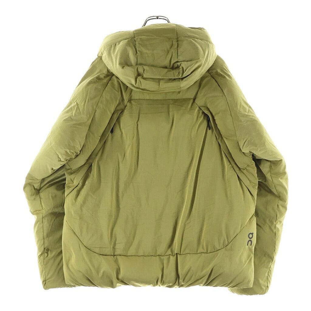 On(オン) ALL-DAY PUFFER JACKET オールデイ フーデッド パファージャケット カーキ 1MF30373850