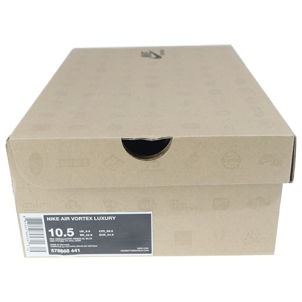NIKE(ナイキ) 【観賞用 2013年製】×LOOPWHEELER AIR VORTEX LUXUARY ループウィラー エアボルテックス ラグジュアリー ローカットスニーカー ネイビー US10.5/28.5cm 578668-441