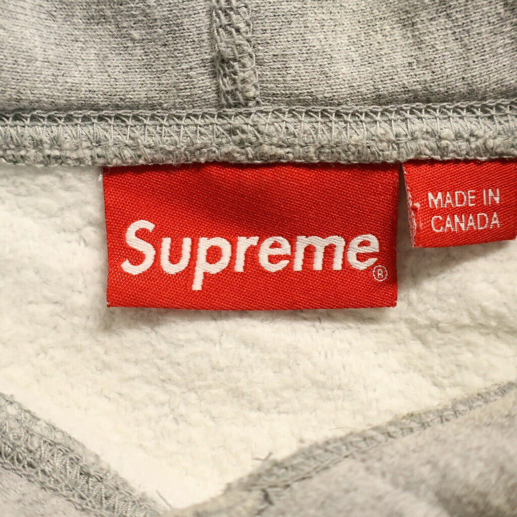 SUPREME(シュプリーム) 20AW Cross Box Logo Hooded Sweatshirt クロス ボックスロゴ プルオーバースウェットパーカー フーディー グレー