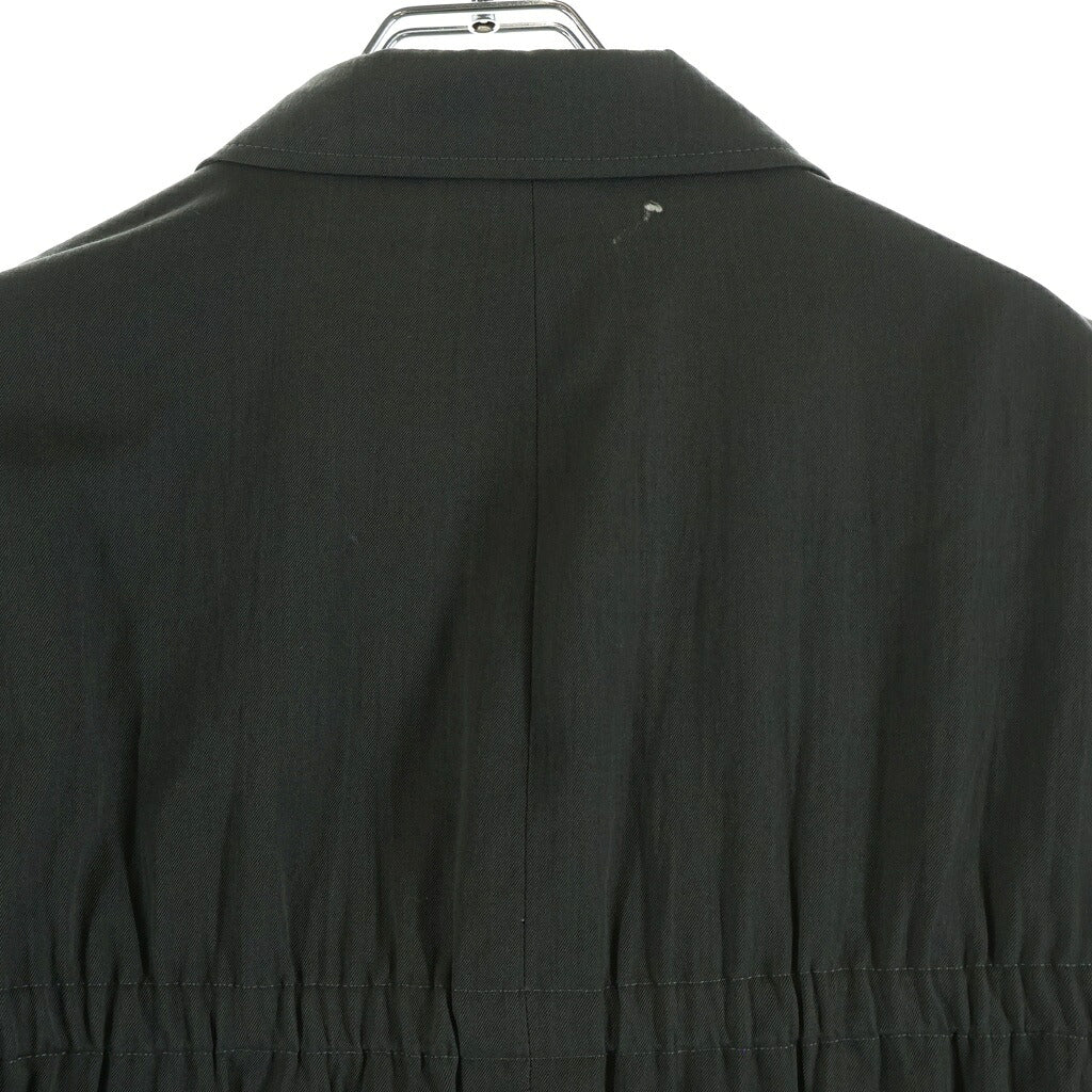 COMME des GARCONS HOMME PLUS(コムデギャルソンオムプリュス) 80-90S ARCHIVE アーカイブ サンプル品 ギャザリング シングルテーラードジャケット カーキ