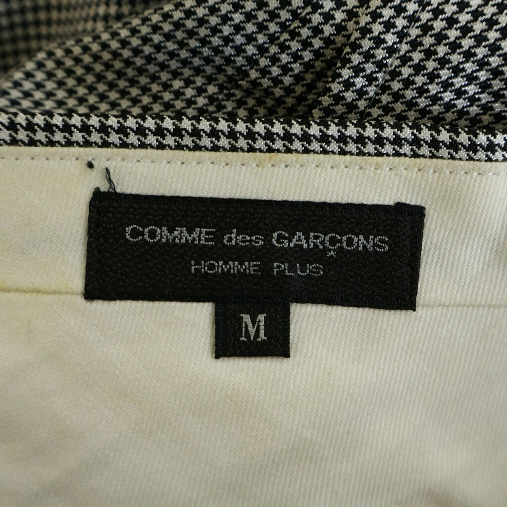 COMME des GARCONS HOMME PLUS(コムデギャルソンオムプリュス) 80-90S ARCHIVE アーカイブ 千鳥格子 スラックスパンツ グレー PP-11046M