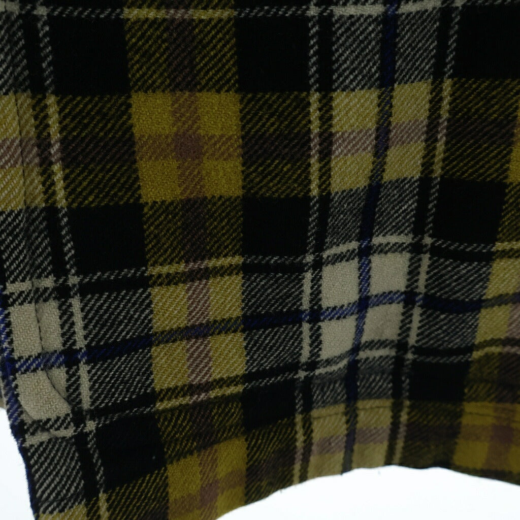 COMME des GARCONS HOMME PLUS(コムデギャルソンオムプリュス) 80-90S ARCHIVE アーカイブ ウール チェックジップアップジャケット イエロー PJ-050940