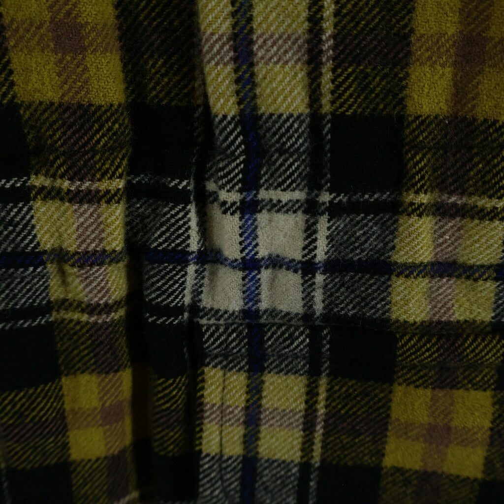 COMME des GARCONS HOMME PLUS(コムデギャルソンオムプリュス) 80-90S ARCHIVE アーカイブ ウール チェックジップアップジャケット イエロー PJ-050940