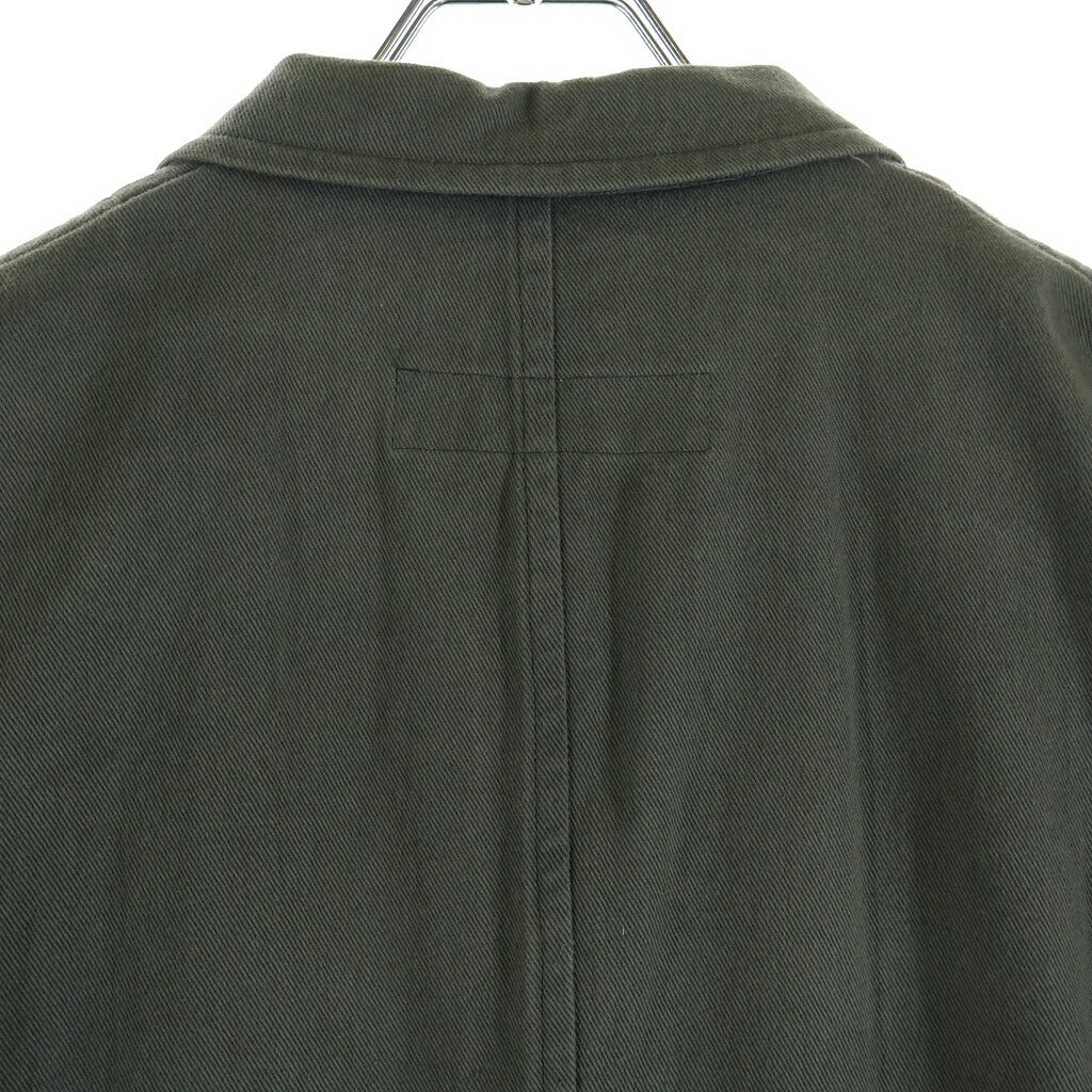 COMME des GARCONS HOMME PLUS(コムデギャルソンオムプリュス) 95SS ARCHIVE アーカイブ ワーク期 サンプル品 ダックキャンバスコート カーキ