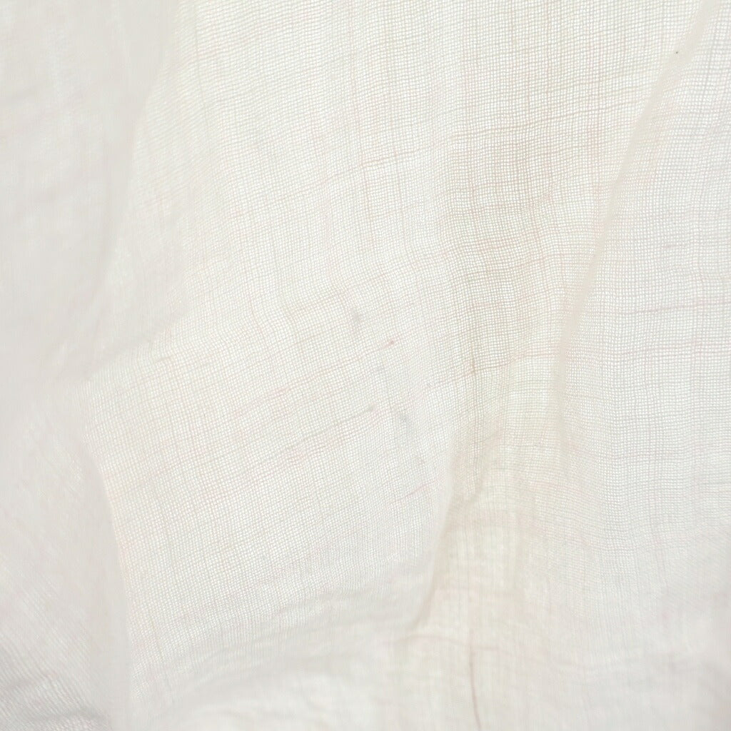 COMME des GARCONS HOMME(コムデギャルソンオム) 90-00S ARCHIVE アーカイブ 田中オム期 銀タグ 縮絨 長袖シャツ ホワイト
